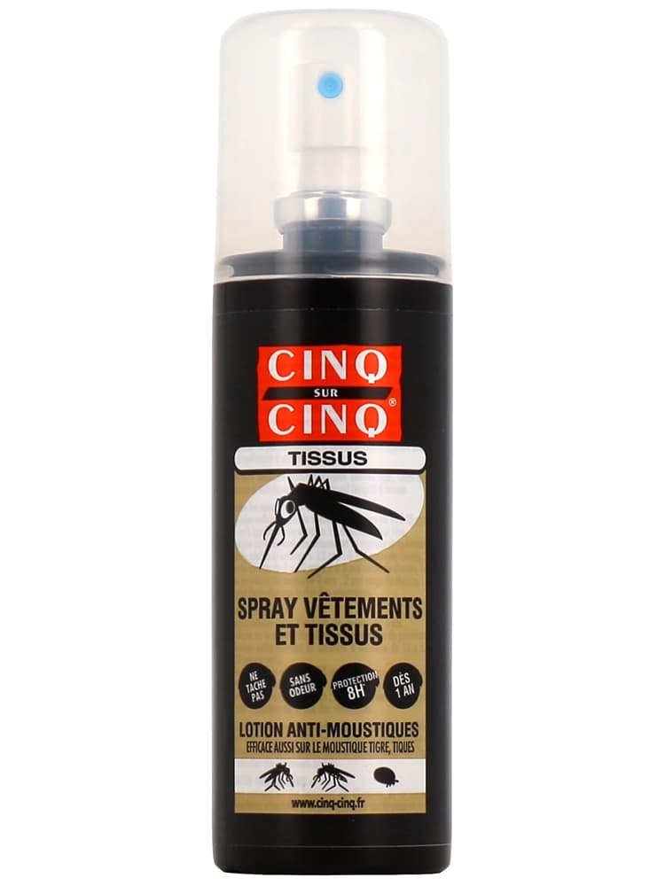 Cinq Sur Cinq 5/5 Spray Vêtements et Tissus 100 ml