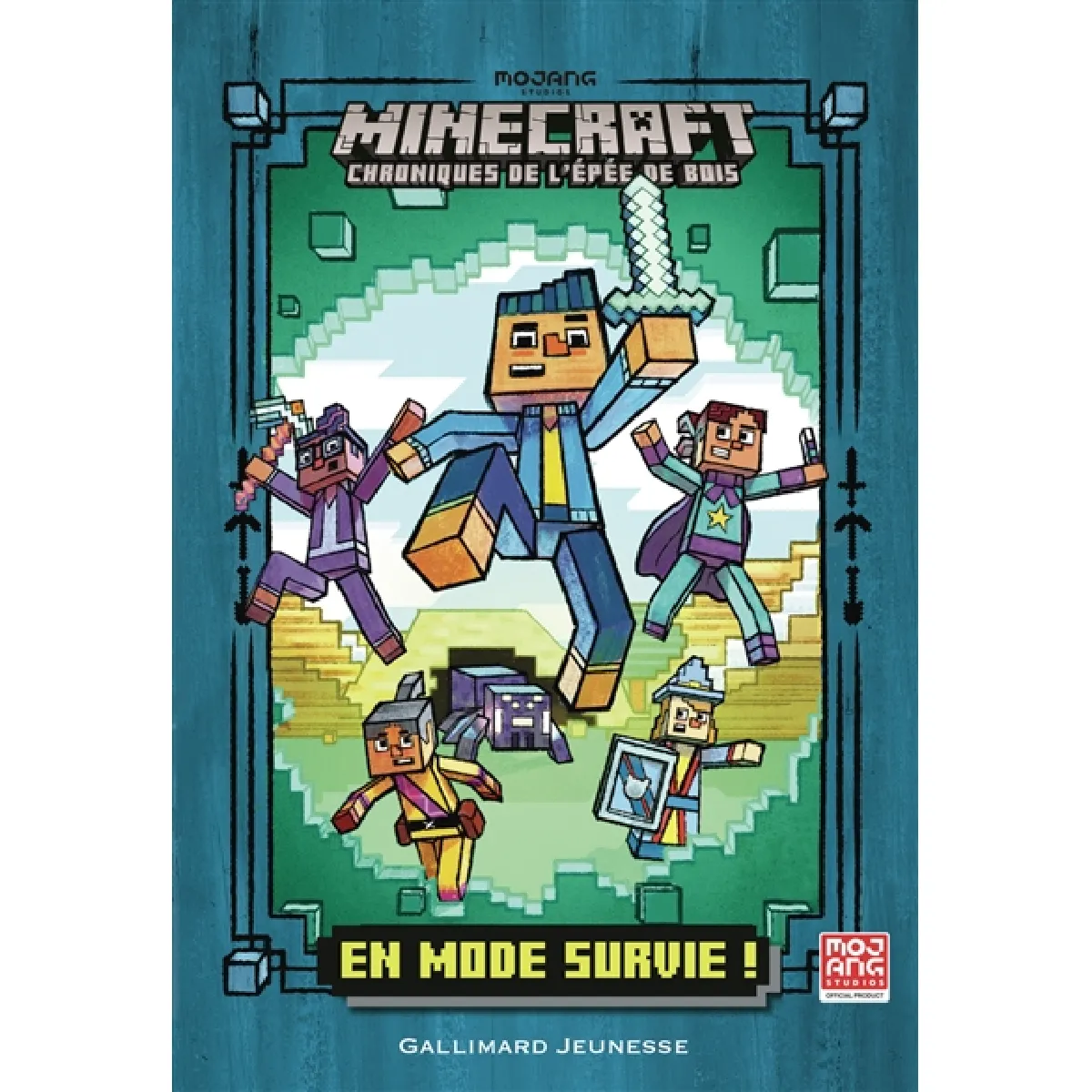 Minecraft : chroniques de l'épée de bois. Vol. 1. En mode survie !